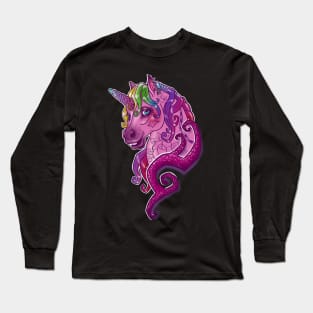 Badass Unicorn Long Sleeve T-Shirt